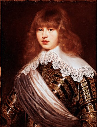 デンマーク王子ヴァルデマル・クリスチャンの肖像 ユストゥス・スステルマンス（1597-1681）作 17世紀 フィレンツェ、ピッティ宮殿 作： Justus Sustermans