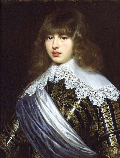 デンマーク王子ウォルデマル・クリスチャンの肖像（1603-47年）（油彩・キャンバス） 作： Justus Sustermans