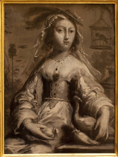 空気のアレゴリー。ジュスト・デグモ(1601-1674)の絵画、フランス美術17世紀。ルーアン美術館。 作： Justus van Egmont