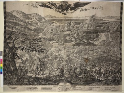 1683年ウィーン・トルコ包囲戦（プリント） 作： Justus van den Nypoort