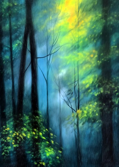 魔法の森の輝き 作： 