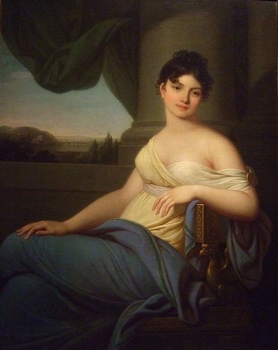マリア・アントノフナ・ナリシキナの肖像、1807年 作： Józef Grassi