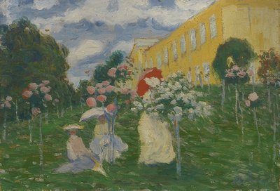 庭の風景 作： József Rippl Rónai