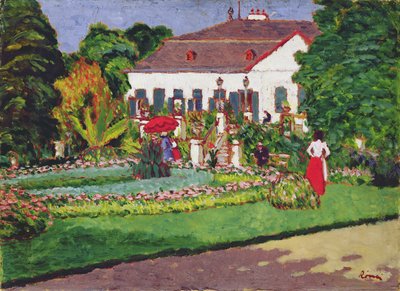 ケルトヴェリエの邸宅、1907年 作： József Rippl Rónai
