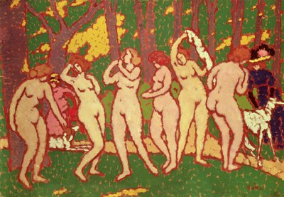 公園のヌード、1910 作： József Rippl Rónai
