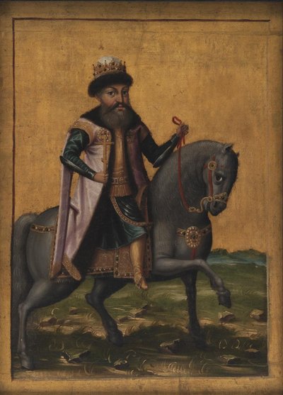 アレクセイ・ミハイロヴィチ (1645-76)、ロシア皇帝 作： KMS 1402 Ubekendt