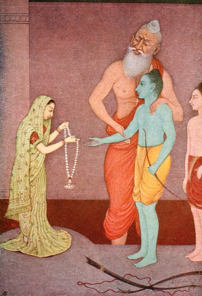 ラーマの結婚」1913年   作： K Venkatappa