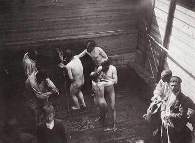 ロシア、サロフ修道院の聖なる春、1903年 作： K. von Hahn