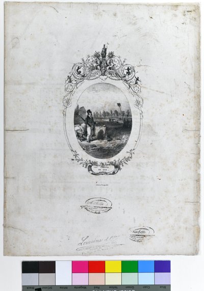 「レ・シュマン・ド・フェール」1840年頃（リトグラフ、紙） 作： Kaeppelin et Compagnie