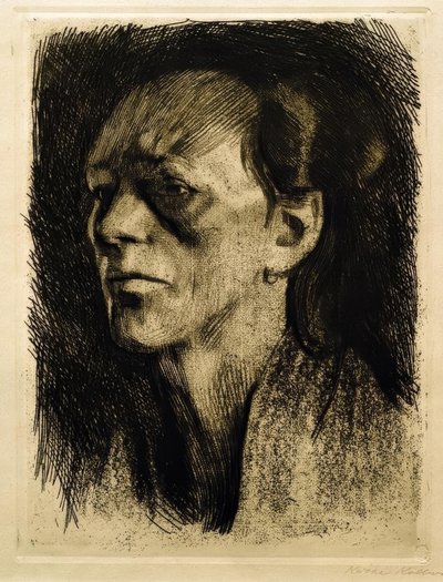 ワーカーウーマン（イヤリング付き） 作： Käthe Kollwitz