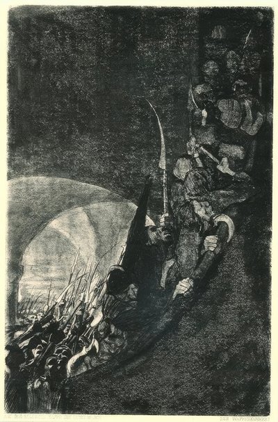 金庫室の武装 作： Käthe Kollwitz