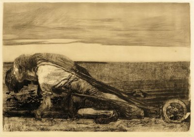 耕作者 作： Käthe Kollwitz