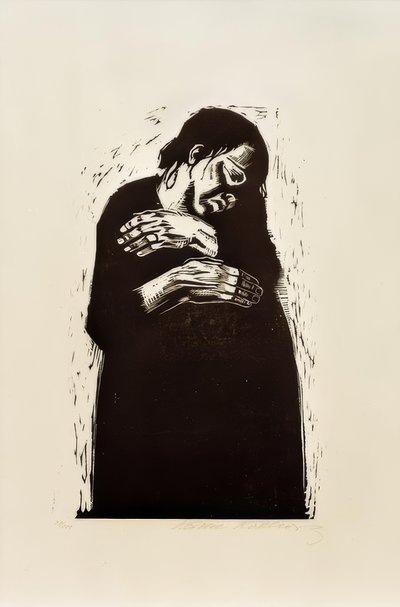 未亡人 作： Käthe Kollwitz