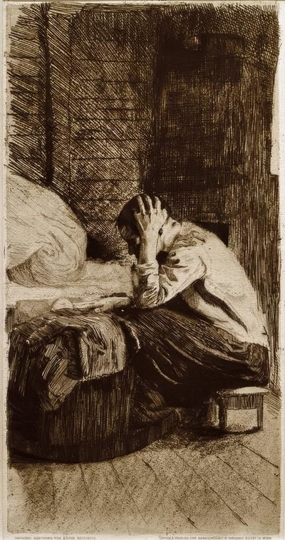 ゆりかごの女 作： Käthe Kollwitz