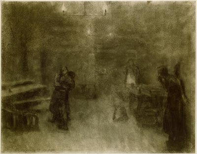 KätheKollwitz、Germinalからのシーン 作： Käthe Kollwitz
