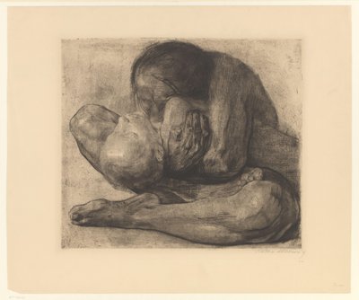 死んだ子供を持つ母親 Frau mit totem Kind (原題) 作： Käthe Kollwitz