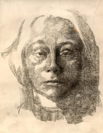 自画像 作： Käthe Kollwitz