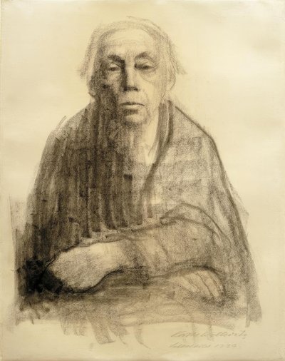 自画像 作： Käthe Kollwitz