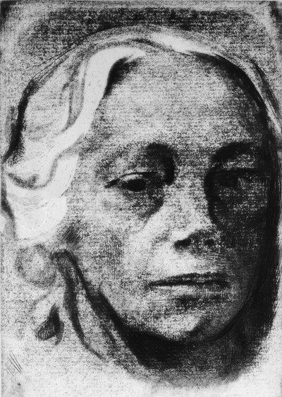 自画像 作： Käthe Kollwitz