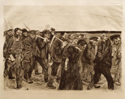 織り行列 作： Käthe Kollwitz