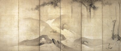月光による松と梅 作： Kaiho Yusho