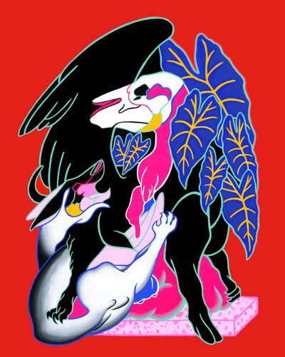 Silent Witness、2020年（綿にアクリル） 作： Kam Tsz