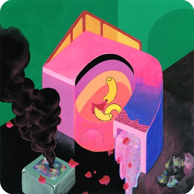 時代の銭湯、2019年（紙にミクストメディア） 作： Kam Tsz