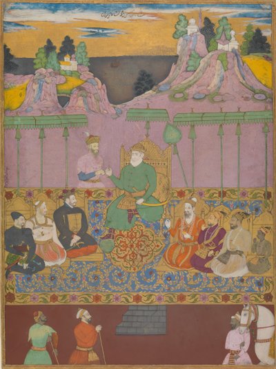 ビジャプールの家、カリフォルニア州。 1680年 作： Kamal Muhammad