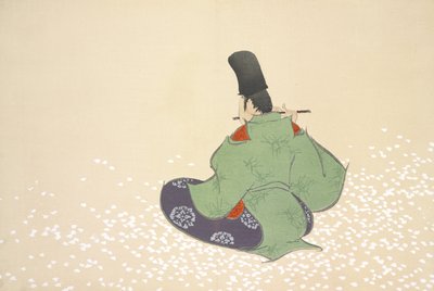 桃春のみのBoshun 作： Kamisaka Sekka