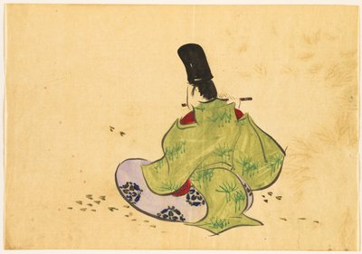 桃世草（ももよぐさ）：晩春（房春） 作： Kamisaka Sekka
