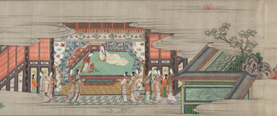 長恨歌巻之一 作： Kano Sansetsu