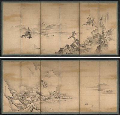 春夏秋冬 作： Kanō Tan’yū