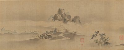 中国の風景。犀川・湘江八景 17～18世紀 作： Kanô Yôboku Tsunenobu