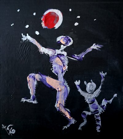 幻想的な月の舞 作： Kanat Ibragimov