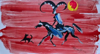 ワイルド・ライダー レッド・スカイ 作： Kanat Ibragimov
