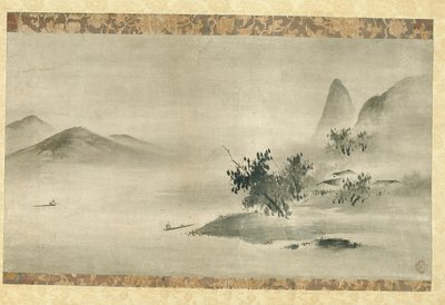 インク風景 作： Kano Motonobu