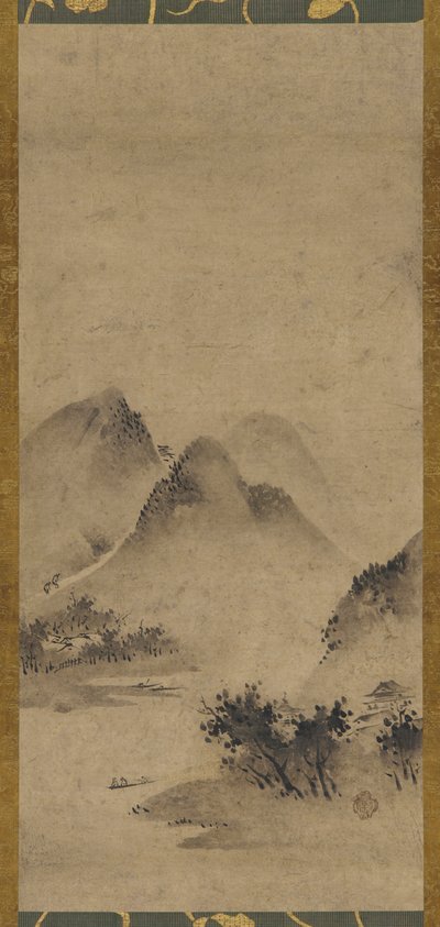 風景 作： Kano Motonobu