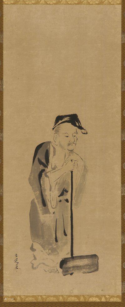 Shide (<em>Jittoku</em>) 作： Kano Sadanobu
