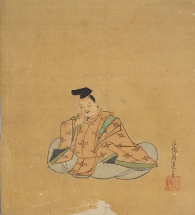 不死身の詩人、17世紀。 作： Kano Shoun