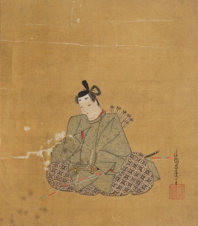 不死身の詩人、17世紀。 作： Kano Shoun