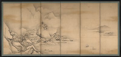 1668年の「四季」。 作： Kanō Tan’yū