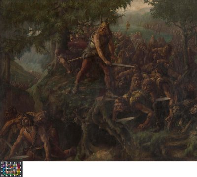 ローマのガリア侵攻 作： カレル・デ・ケセル