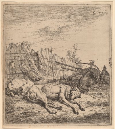 狩猟犬 作： Karel Dujardin