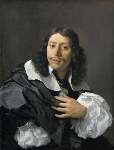 自画像、1662年。 作： Karel Dujardin