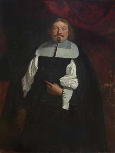 シュデニツェ伯爵ヒュンプレヒト・ヤン・ツェルニン（1628-1682）の肖像 - カレル・スクレタ（1610-1674）。油彩・キャンバス 作： Karel Škréta
