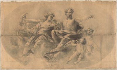 ゼウスとヘラ 作： Karel Vitezslav Masek