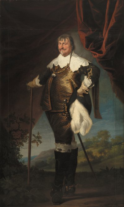 クリスチャン4世 作： Karel van III Mander