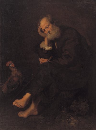 悔い改める聖ペテロ 作： Karel van III Mander