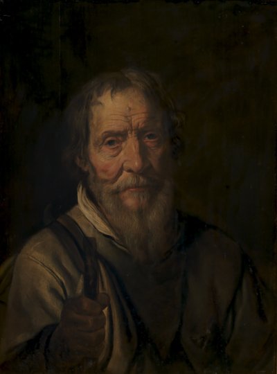 老人の肖像クリスチャン・ヤコブセン・ドラーケンベルグ 作： Karel van Mander III