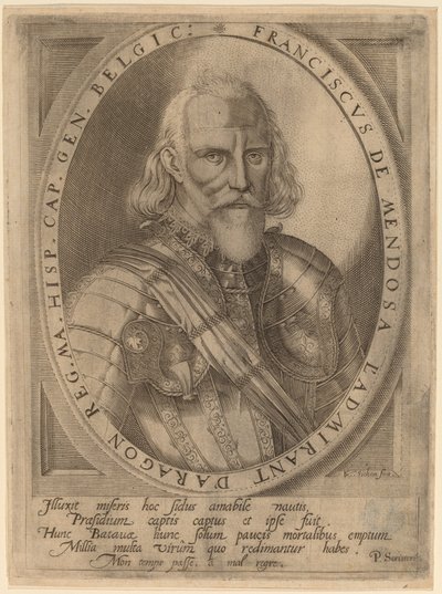 メンドーサのフランシスコ 作： Karel van Sichem